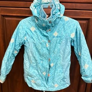 Girls Columbia interchangeavle winter coat bugaboo size 10-12